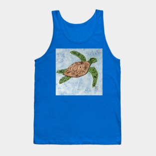 Tattooed Sea Turtle Tank Top